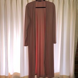 Ankle length cardigan